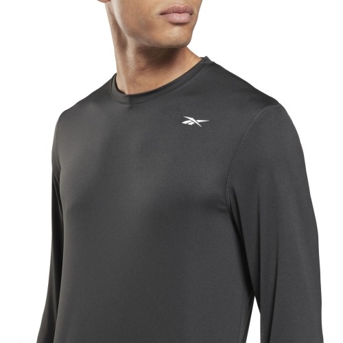 Reebok Marškinėliai Vyrams Train Ls Tech Tee Black 100065576