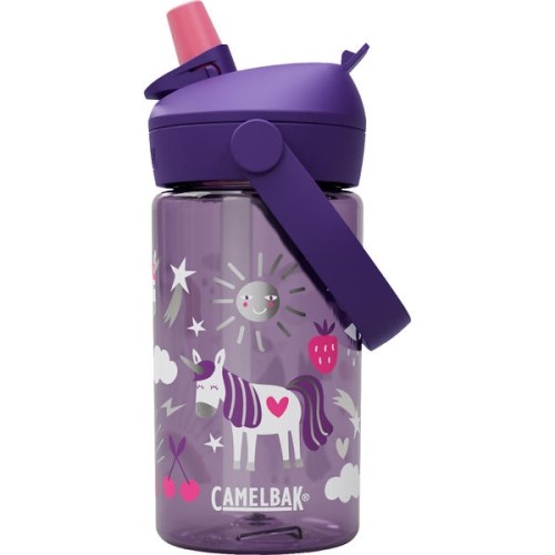 Bidon Thrive Flip Straw Kids 0,4 l, Unicorn Party