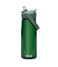 Butelka Thrive Flip Straw 0,75 l, Forest Green