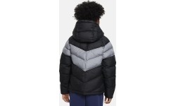 Kurtka młodzieżowa Nike NSW Syn FL Hd Jckt, czarno-szara FN7730 013