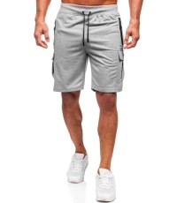 Szorty męskie J.Style szare 8K1503-2