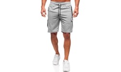 Szorty męskie J.Style szare 8K1503-2