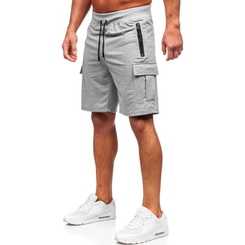 Szorty męskie J.Style szare 8K1503-2