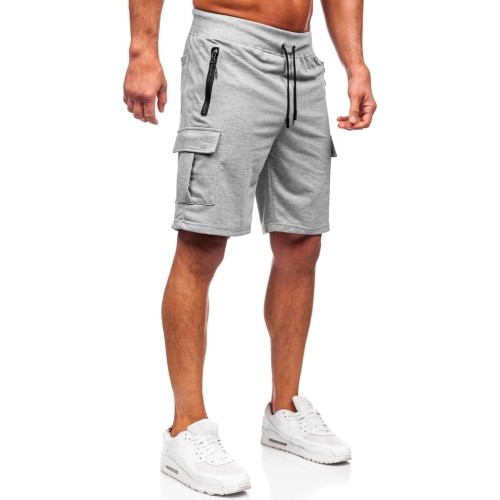 Szorty męskie J.Style szare 8K1503-2