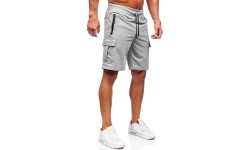 Szorty męskie J.Style szare 8K1503-2