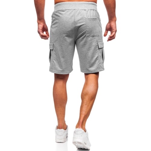 Szorty męskie J.Style szare 8K1503-2