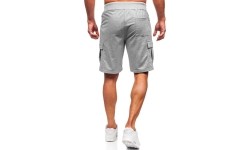 Szorty męskie J.Style szare 8K1503-2