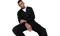 Bluza męska Puma Better Essentials Full-Zip czarna 676815 01