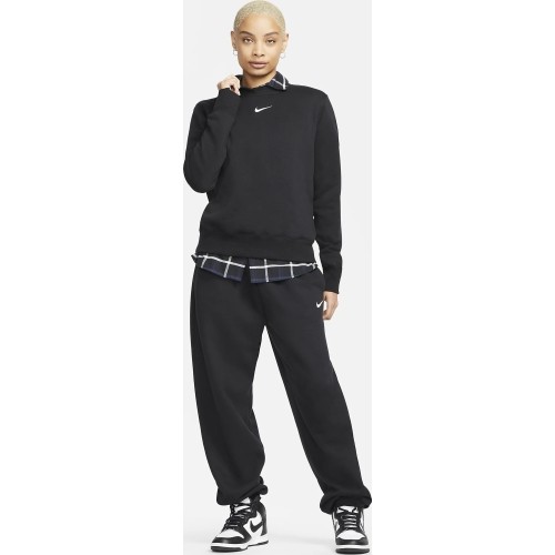 Nike Džemperis Moterims W Nsw Phnx Fleece Os Crew Black DQ5751 010