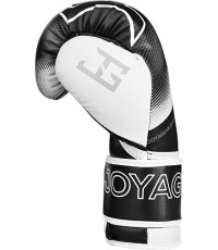 Rękawice do kickboxingu Joya Evolution czarno-białe
