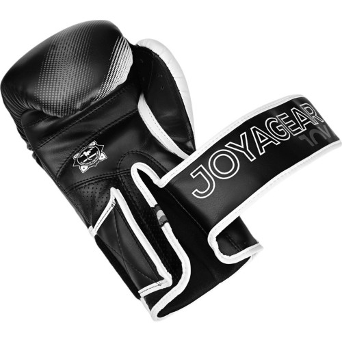 Rękawice do kickboxingu Joya Evolution czarno-białe