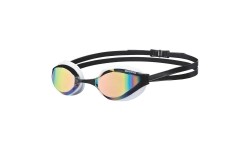 Okulary pływackie Python Mirror, miedziano-białe