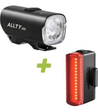 Zestaw lampek rowerowych Magicshine Allty 200 + SeeMee 20 V2.0