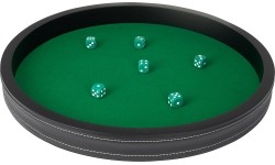 Taca na kości Buffalo 40 cm wraz z kostkami do gry