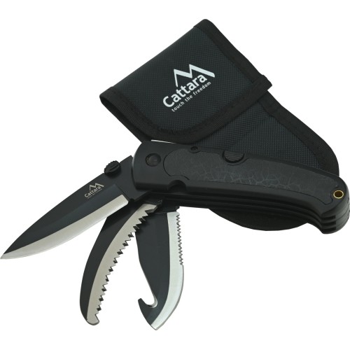 Nóż zamykany FORESTER 3w1 21cm