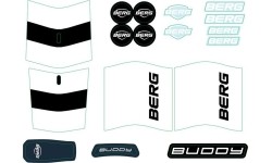 Buddy 2.0 - Zestaw naklejek Classic Blue