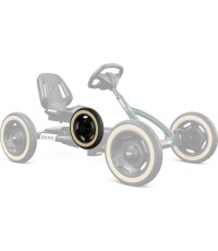 Koło czarne 12,5x2,25-8 z przyczepnością slick czarny/beżowy