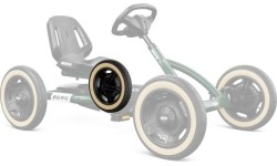 Koło czarne 12,5x2,25-8 z przyczepnością slick czarny/beżowy