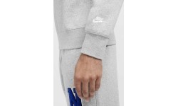 Bluza męska Nike Club Bb Crew Letters, szara FZ0879 063