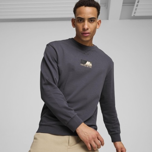 Puma bluza męska Better Sportswear Galactic Gray 681758 69