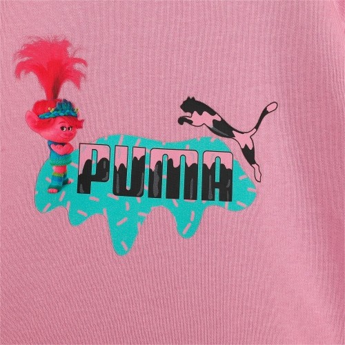 Puma Sportinis Kostiumas Vaikams X Trolls Minicat Crew Pink 627382 48