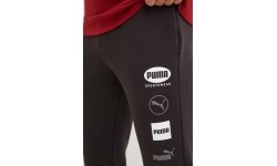 Spodnie dresowe męskie Puma Power Fl czarne 681742 01