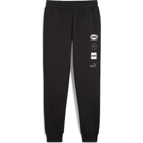 Spodnie dresowe męskie Puma Power Fl czarne 681742 01