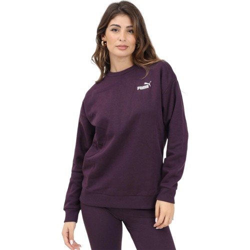 Puma Džemperis Moterims Ess+ Relaxed Smal Fl Midnight Plum 681487 44