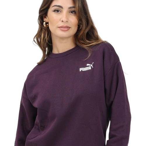 Puma Džemperis Moterims Ess+ Relaxed Smal Fl Midnight Plum 681487 44