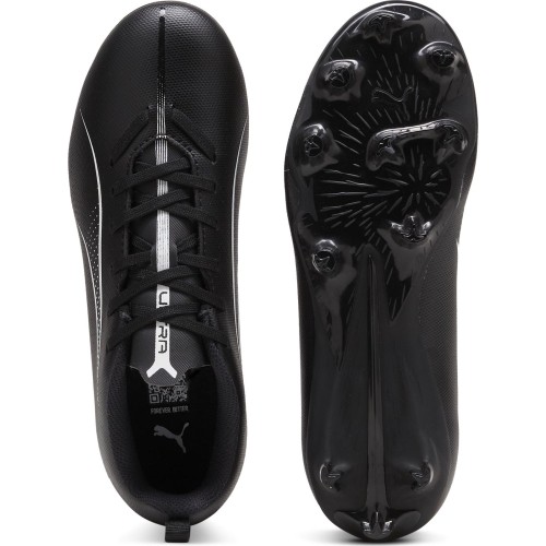 Buty piłkarskie młodzieżowe Puma Ultra 5 Play FG/AG Jr czarne 107695 02