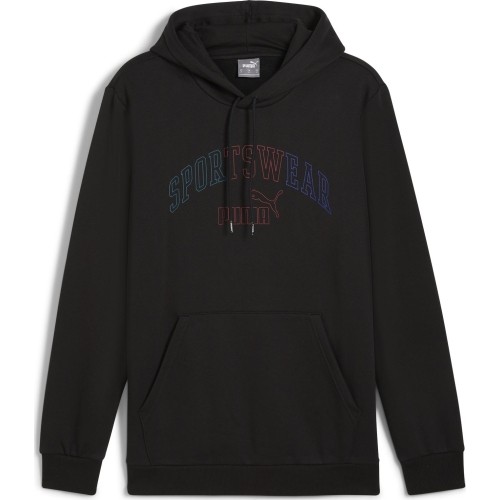 Męska bluza Puma Ess+ Logo Lab Hoodie FL, czarna 681775 01