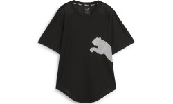 Puma Palaidinė Moterims Train All Day Big Cat Tee Black 523802 51