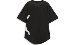 Puma Palaidinė Moterims Train All Day Big Cat Tee Black 523802 51