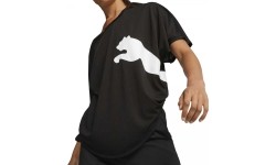 Puma Palaidinė Moterims Train All Day Big Cat Tee Black 523802 51