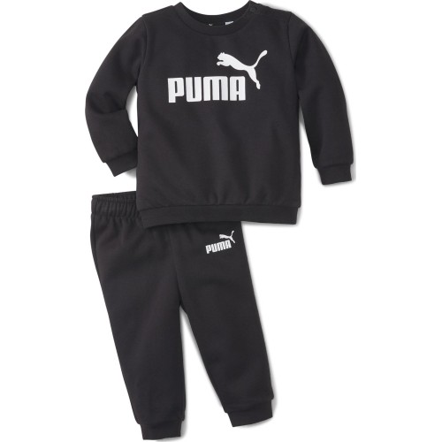 Dziecięcy dres Puma Minicats Ess Crew Jogger Black 846141 01