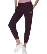 Puma Ess+ Metallic damskie spodnie sportowe Midnight Plum 849959 44