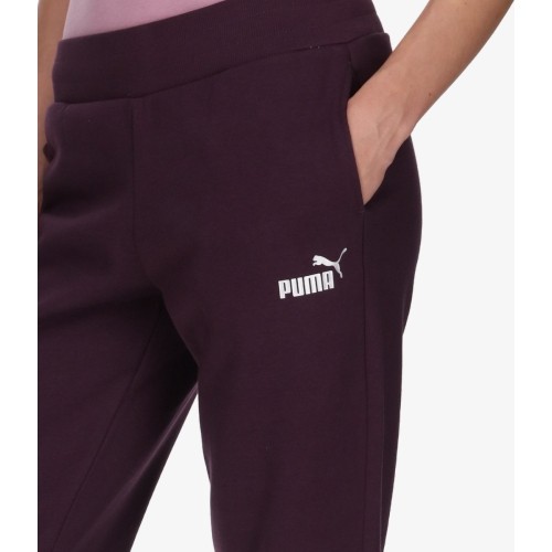 Puma Ess+ Metallic damskie spodnie sportowe Midnight Plum 849959 44