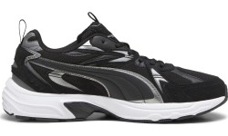 Buty męskie Puma Milenio Tech Suede Black White Silver 393489 01
