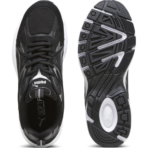 Buty męskie Puma Milenio Tech Suede Black White Silver 393489 01