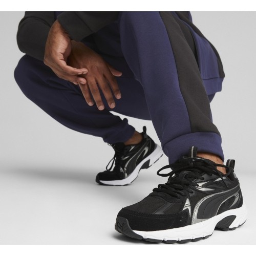 Puma Avalynė Vyrams Milenio Tech Suede Black White Silver 393489 01