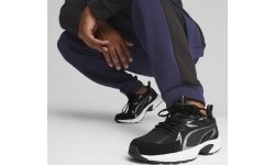 Buty męskie Puma Milenio Tech Suede Black White Silver 393489 01