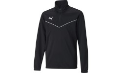 Bluza młodzieżowa Puma TeamRise 1/4 Zip Black 657395 03