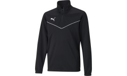 Bluza młodzieżowa Puma TeamRise 1/4 Zip Black 657395 03