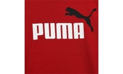 Koszulka młodzieżowa Puma Ess+ 2 Col Logo Tee Bordeaux 586985 14