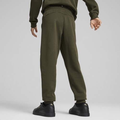 Spodnie młodzieżowe Puma Ess + 2 Col Logo Pants Fl khaki 586988 77