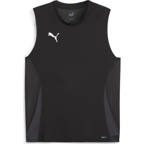 Puma Marškinėliai Vyrams TeamGoal Sleeveless Jersey Black 705913 03