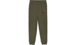 Spodnie młodzieżowe Puma Ess + 2 Col Logo Pants Fl khaki 586988 77
