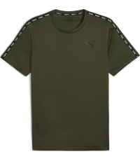 Puma Marškinėliai Vyrams Essentials Taped Tee Khaki 524180 80