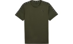 Puma Marškinėliai Vyrams Essentials Taped Tee Khaki 524180 80