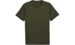 Puma Marškinėliai Vyrams Essentials Taped Tee Khaki 524180 80